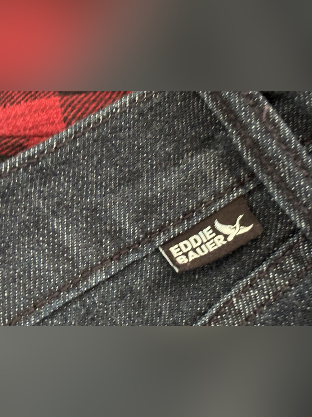 Eddie Bauer Dark Blue Straight Leg Pants - Picture 7 of 11